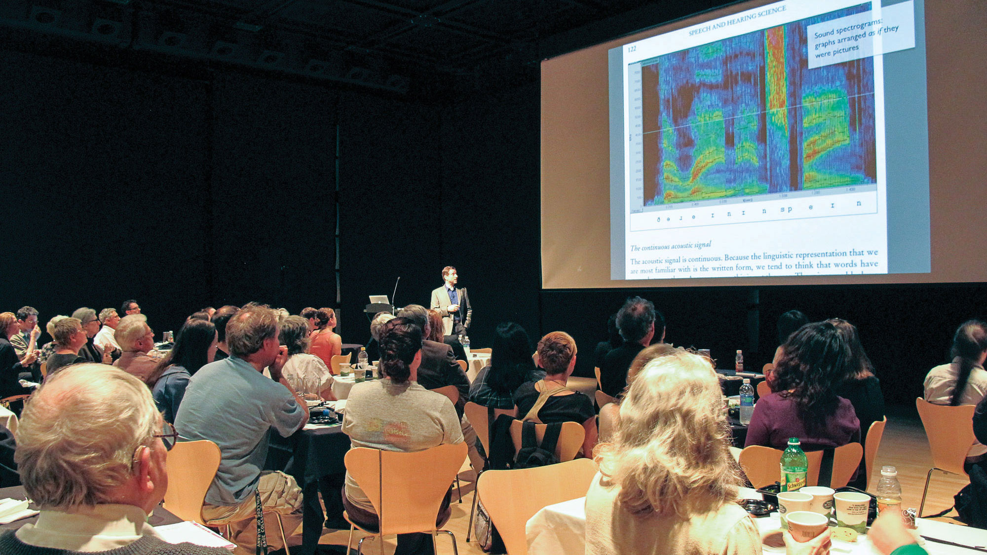 James Elkins giving a lecture