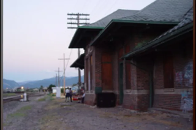 a train depot