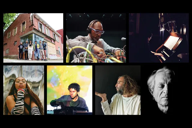 topos artist headshot collage