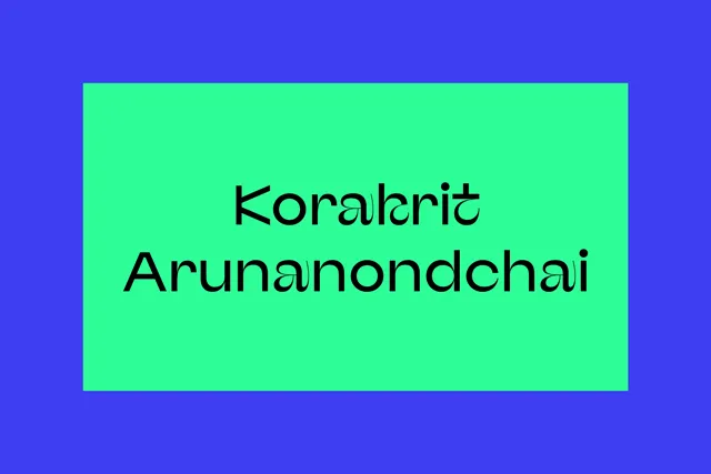 korakrit arunanondchai