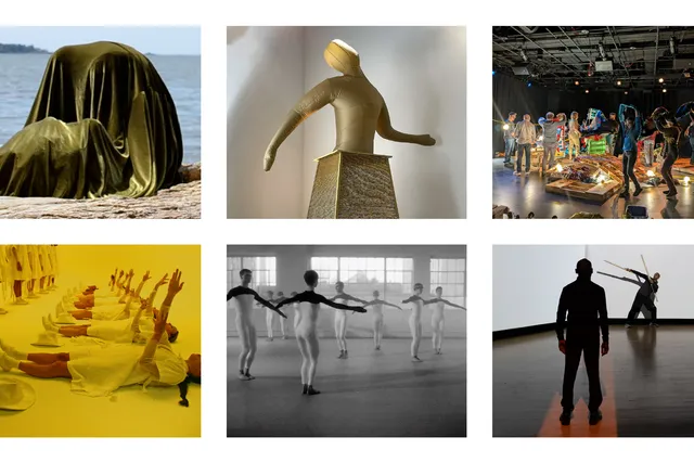 corpus artists in a collage