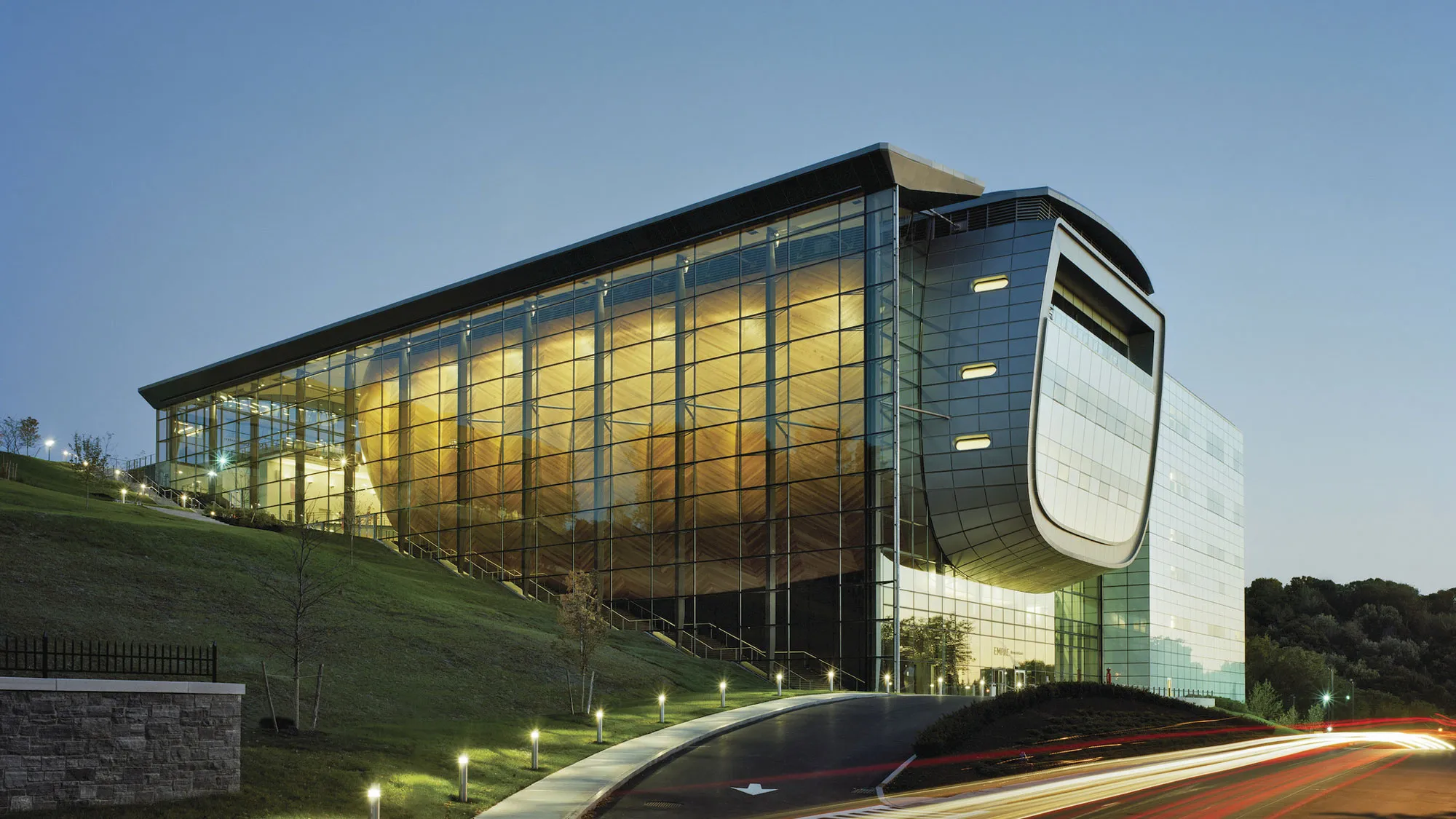 EMPAC's west façade