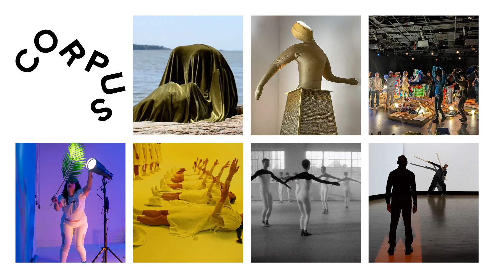 corpus artists in a collage