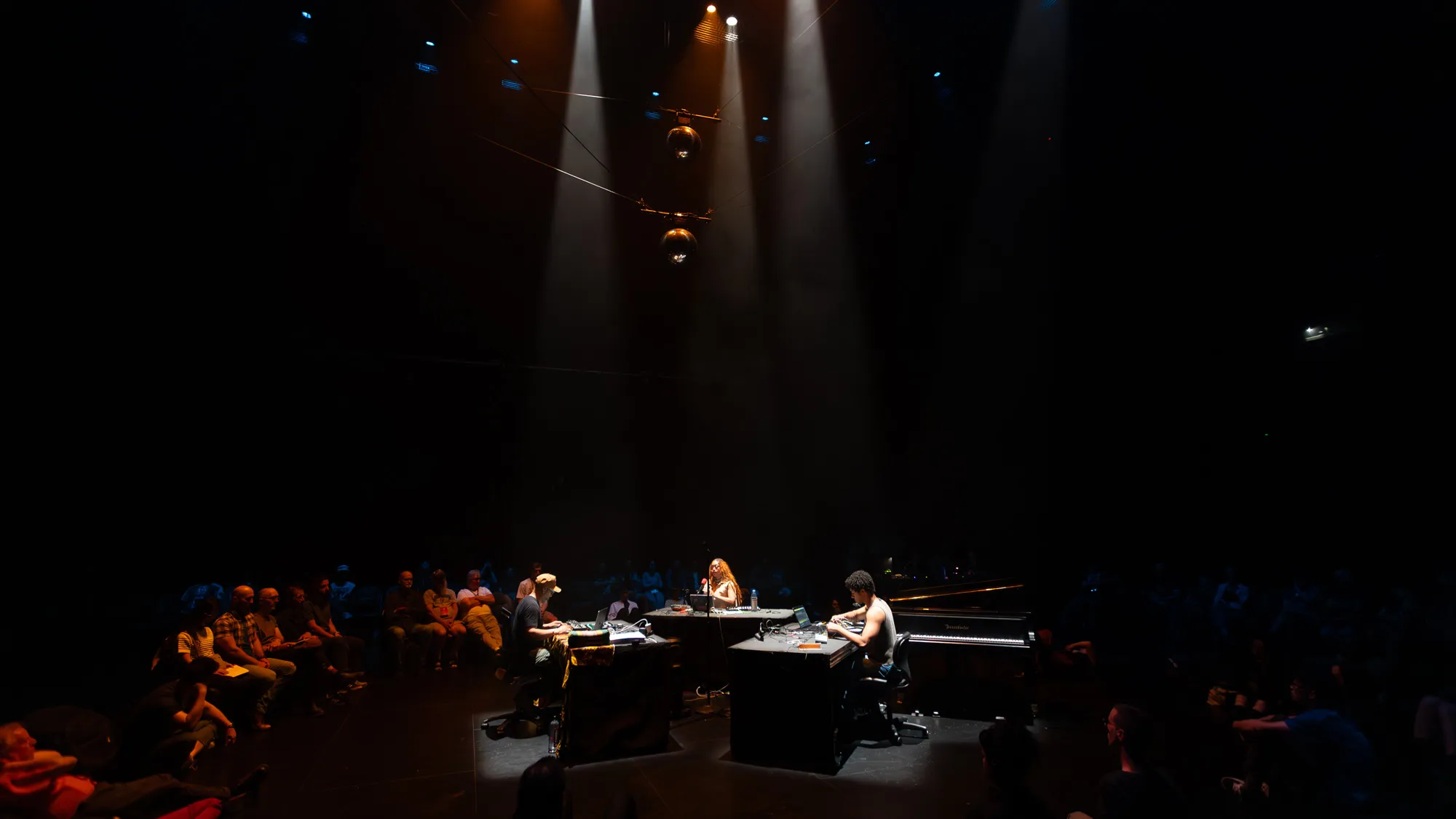 king britt, suzi analogue, and myles ortiz 
